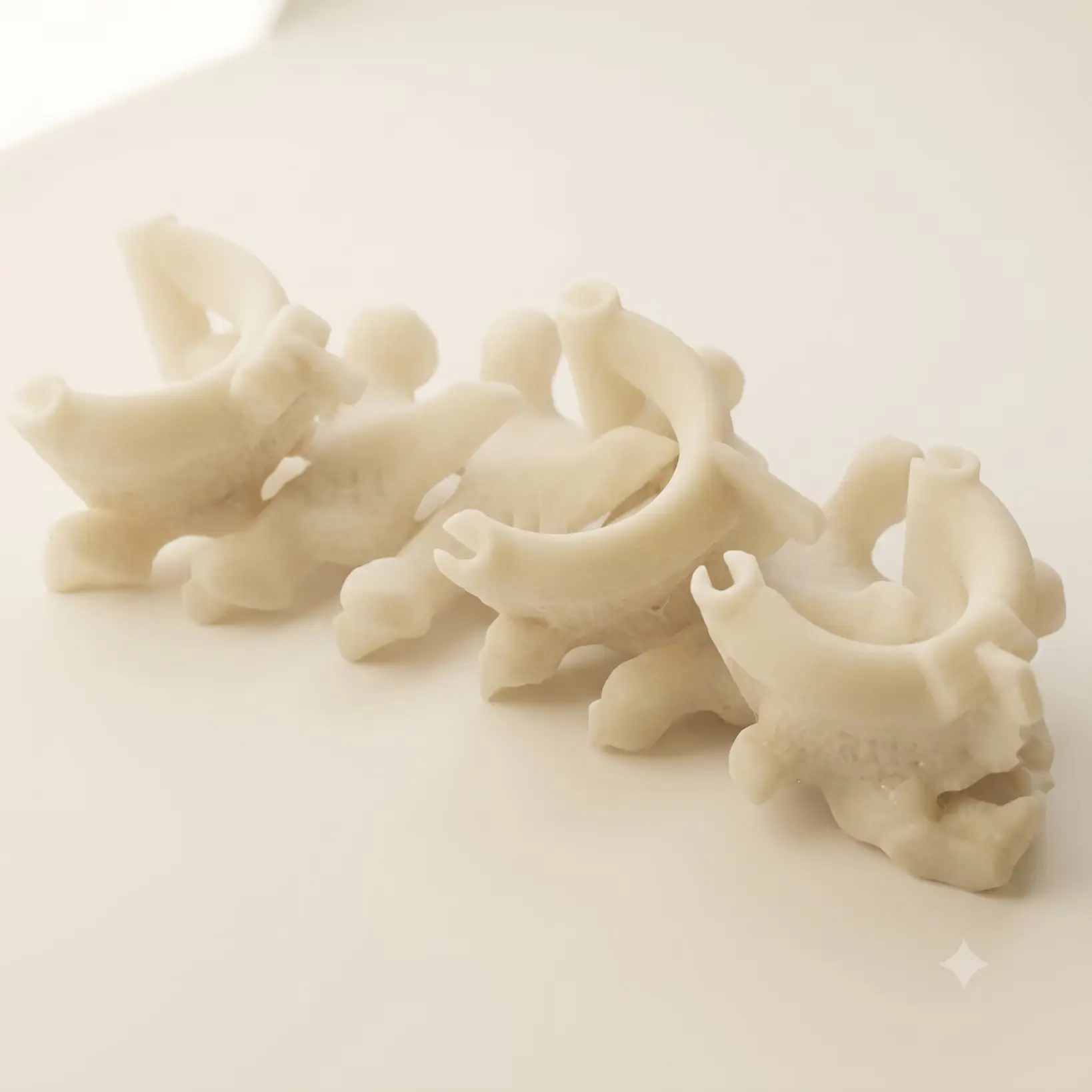 Anatomski model ali pripomoček v rokah zdravstvenega delavca